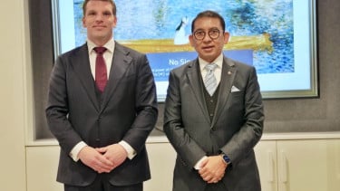 Menteri Kebudayaan, Fadli Zon (Kanan)