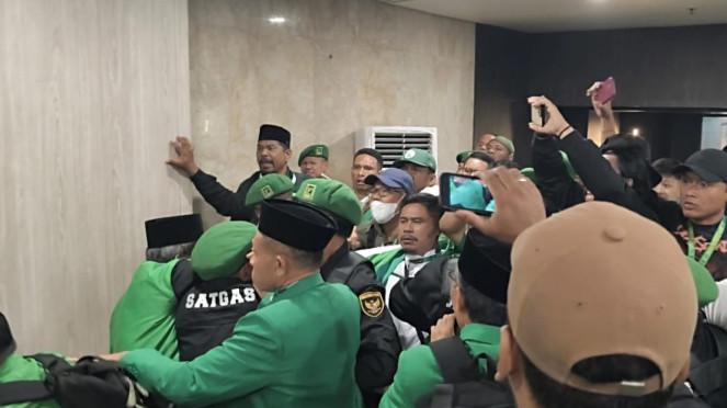 Kerusuhan kader PPP di acara Muktamar X