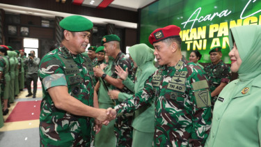 Kasad memimpin Korps Kenaikan Pangkat bagi 65 Pati