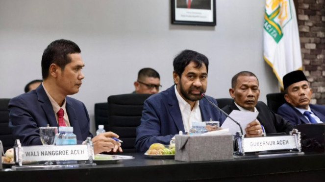 Gubernur Aceh Muzakir Manaf atau Mualem 