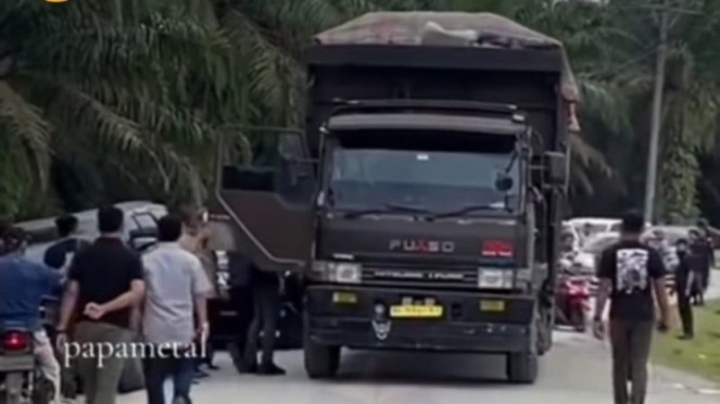 Pemprov Sumut razia truk pelat BL di Kabupaten Langkat