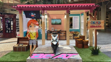 Honda BeAT edisi One Piece Nami & Usopp
