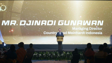 Djinadi Gunawan, Managing Director Meinhardt Indonesia.