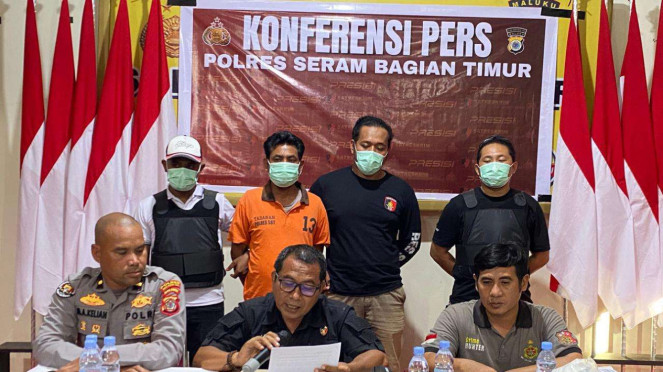 Polres Seram Bagian Timur rilis kasus guru cabul setubuhi muridnya