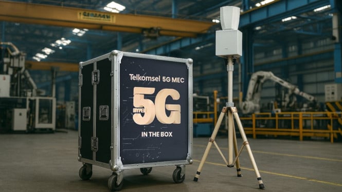 Inovasi '5G in The Box' Telkomsel.
