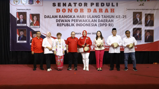 DPD RI menggelar program donor darah