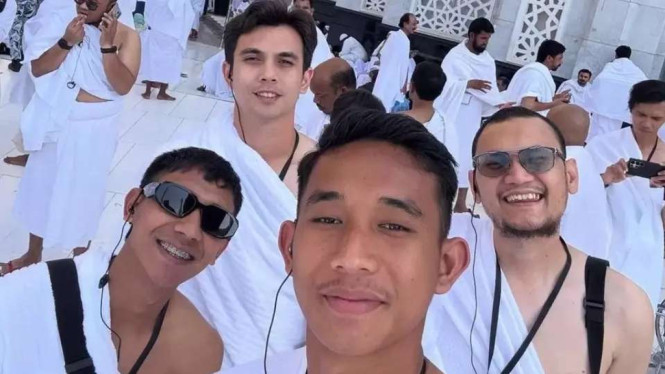 Pemain Timnas Indonesia Umrah jelang lawan Arab Saudi