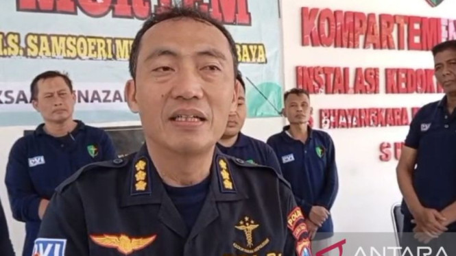 Kabid Dokkes Polda Jatim Kombes Pol. M Khusnan