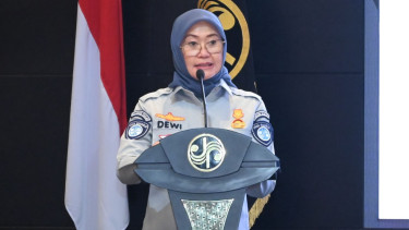 Plt Direktur Utama Jasa Raharja Dewi Aryani Suzana