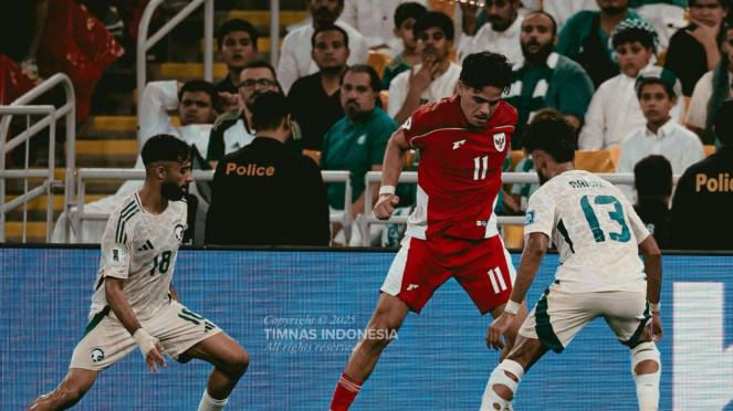 Duel Timnas Indonesia vs Arab Saudi