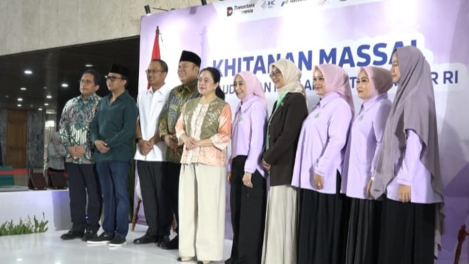PIA DPR RI gelar Khitanan Massal di Kompleks Parlemen Senayan