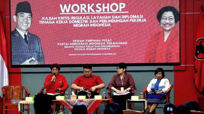PDIP menggelar workshop soal Pekerja Migran Indonesia