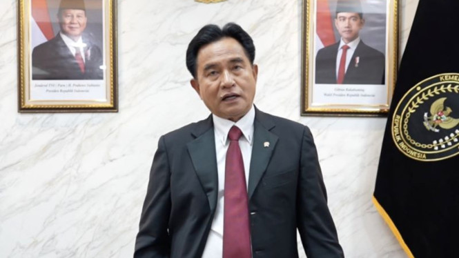 Menteri Koordinator Bidang Hukum, HAM, Imigrasi, dan Pemasyarakatan Yusril Ihza