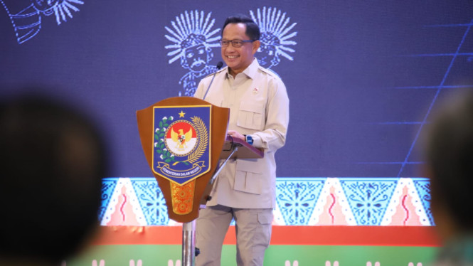 Mendagri Tito Karnavian Buka Rakornas Binwas Pemda di Jakarta