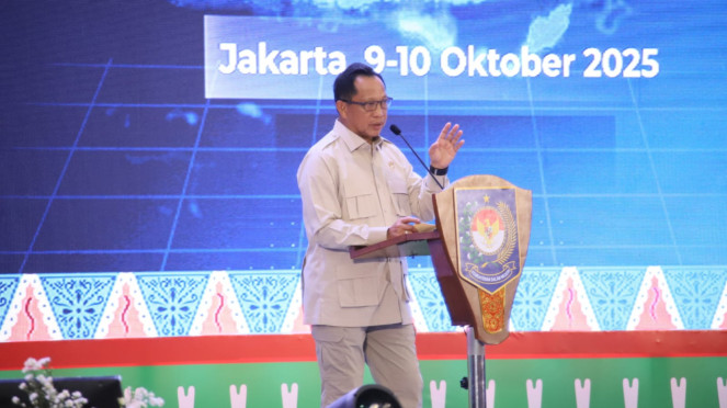 Mendagri Tito Karnavian Buka Rakornas Binwas Pemda di Jakarta