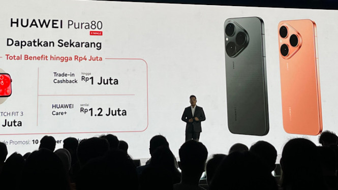 Peluncuran Huawei Pura 80
