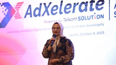 Direktur Utama Telkom Indonesia Dian Siswarini.