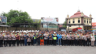 Polres Tanjung Priok Gelar Apel Kamtibmas