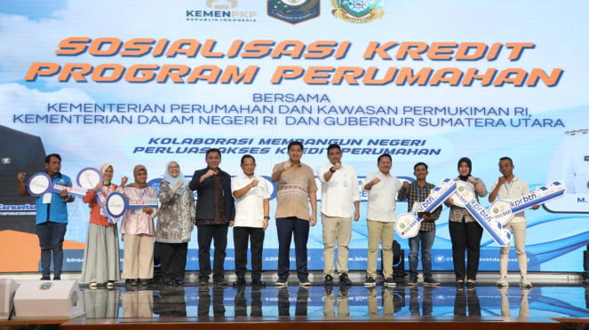 Mendagri Tito di acara Sosialisasi Kredit Program Perumahan