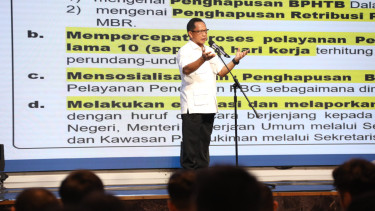 Mendagri Tito di acara Sosialisasi Kredit Program Perumahan