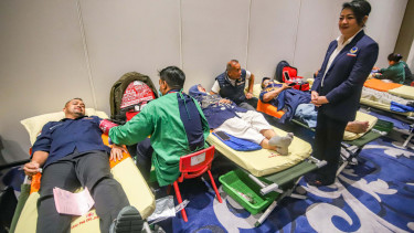 NasDem gelar donor darah serentak di Tanah Air