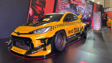 Toyota GR Yaris Mad Taxi di IMX 2025.