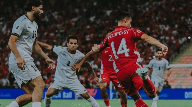Duel Timnas Indonesia vs Irak