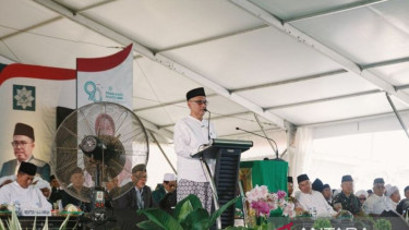 Menteri Haji dan Umrah, Mochamad Irfan Yusuf di NWDI, Lombok Timur, NTB 