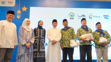 Imam Besar Masjid Istiqlal Nasaruddin Umar lepas Khadimatul Masjid umrah ke Tanah Suci