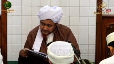 Habib Umar bin Hafidz di MAsjid Riyadh, Solo