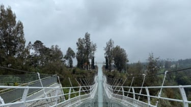 Jembatan Kaca Bromo.