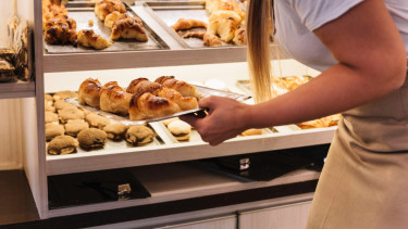 Ilustrasi toko bakery