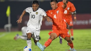 Duel Timnas Indonesia U-23 vs India U-23