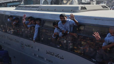Warga Palestina yang dibebaskan Israel
