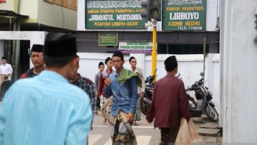 Ilustrasi santri Pondok Pesantren Lirboyo