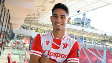 Marselino Ferdinan resmi diperkenalkan AS Trencin