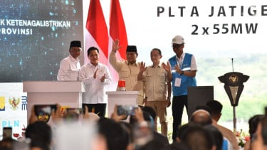 Presiden Prabowo dan Menteri ESDM Bahlil Lahadalia