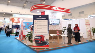 J&T Express hadir di Trade Expo Indonesia 2025