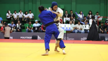 Pertandingan PON Bela Diri 2025 cabang Judo