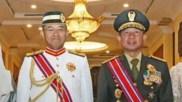 Panglima TNI Terima Penghargaan Kehormatan Tertinggi dari Malaysia