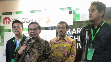 Gubernur DKI Jakarta, Pramono Anung di Blok M, Jakarta Selatan 