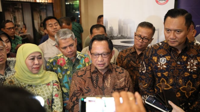 Mendagri Tito Karnavian Sosialisasi Program KUR Perumahan di Surabaya, Jatim