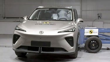 Bocoran MG S6 EV saat uji tabrak EURO NCAP.