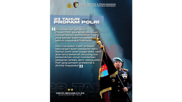 HUT ke-23 Propam Polri
