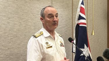 Panglima Angkatan Bersenjata Australia (ADF) Laksamana David Johnston