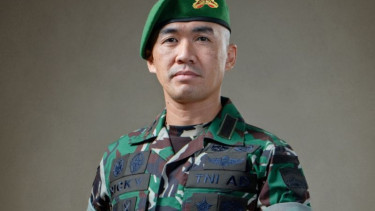 Komandan Yonkomposit 1/GP Letkol Infanteri Muchamad Ricky Prawiratama