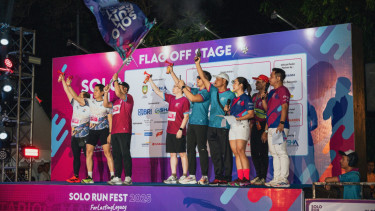 Ribuan Pelari Solo Run Fest 2025 Tetap Segar hingga Garis Akhir