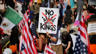 Aksi protes No Kings yang dihadiri jutaan orang di Amerika Serikat (AS) 