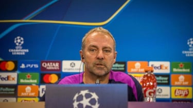 Pelatih Barcelona Hansi Flick