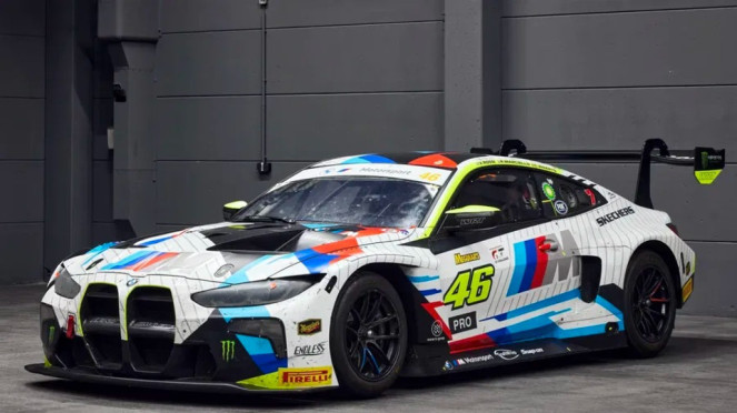 Mobil BMW GT3 Valentino Rossi